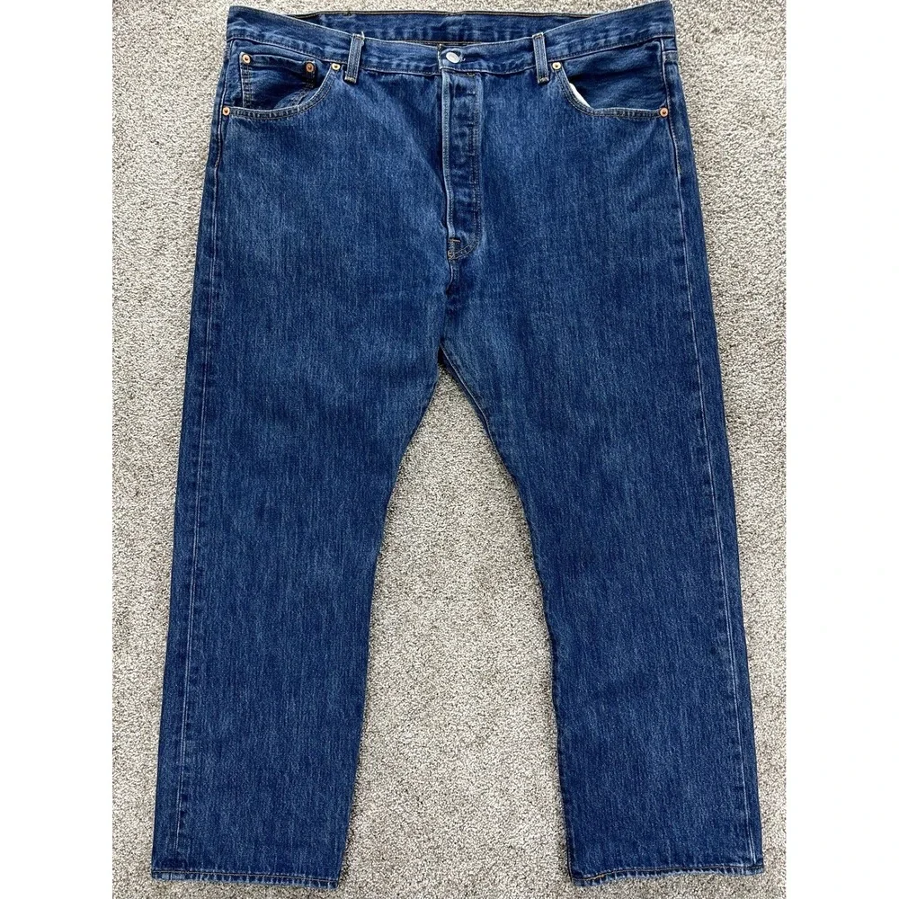 Levis 501 XX Jeans Mens‎ 42x30 Blue Original Stonewash 100% Cotton Made in Egypt